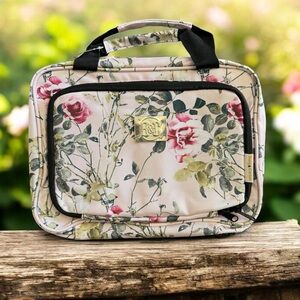 ***NWT*** Bang & Carsen - Elegant Floral Hanging Travel Bag with Spring Roses